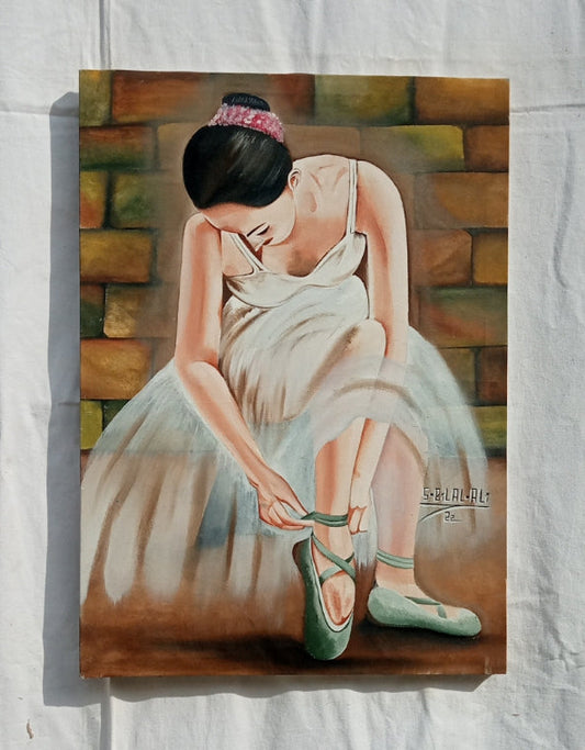 PAINTING SIZE 18X24 OIL ON CANVAS