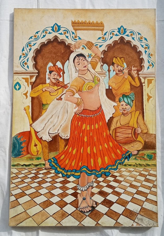 PAINTING SIZE 20X30 OIL ON CANVAS