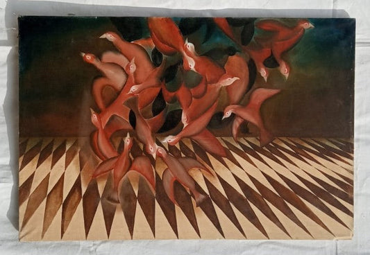 PAINTING size 20x30 oil on canvas